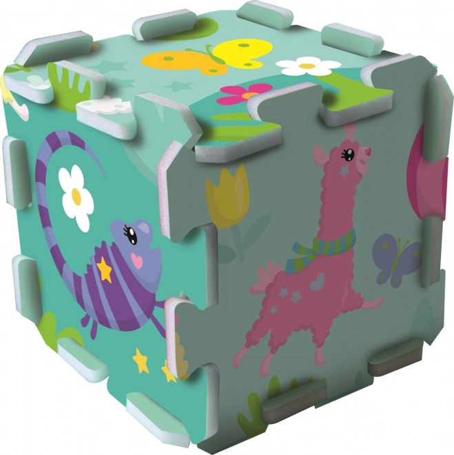 TREFL Piankowe puzzle Wesołe lamy