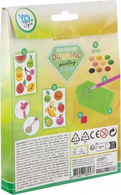 Produkcja naklejek Diamond