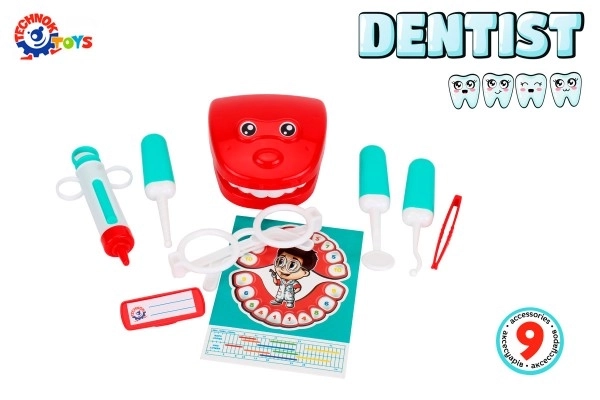 Zestaw małego dentysty dla dzieci 9 szt.