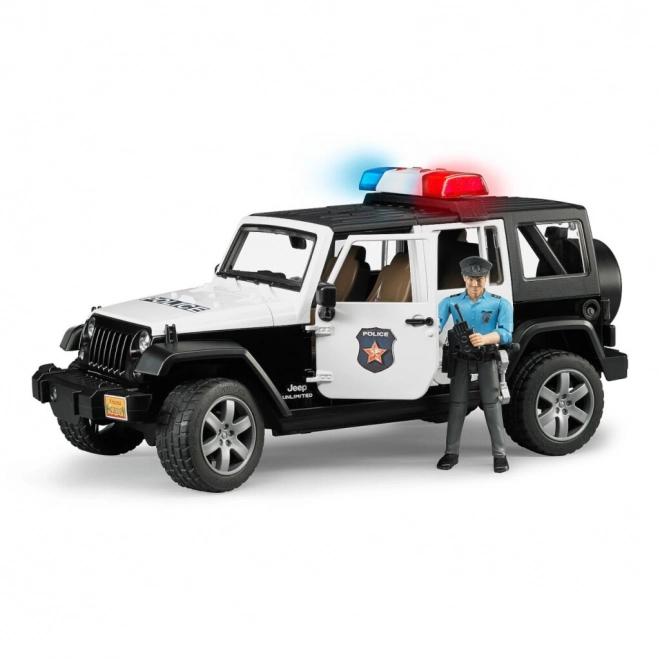 Bruder Jeep Wrangler Rubicon Policja