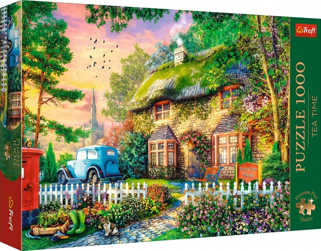 Puzzle 1000 elementów Jakość Premium Plus Kamienny Dom