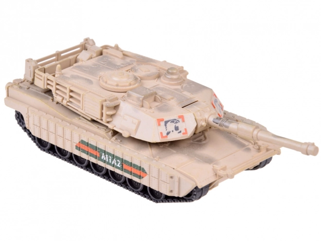 Zestaw budowlany amerykański czołg Abrams M1A2 w skali 1:72