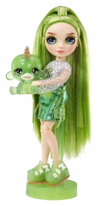 Rainbow High Fashion lalka z zwierzątkiem - Jade Hunter