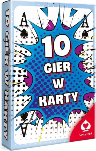 zestaw 10 gier karcianych
