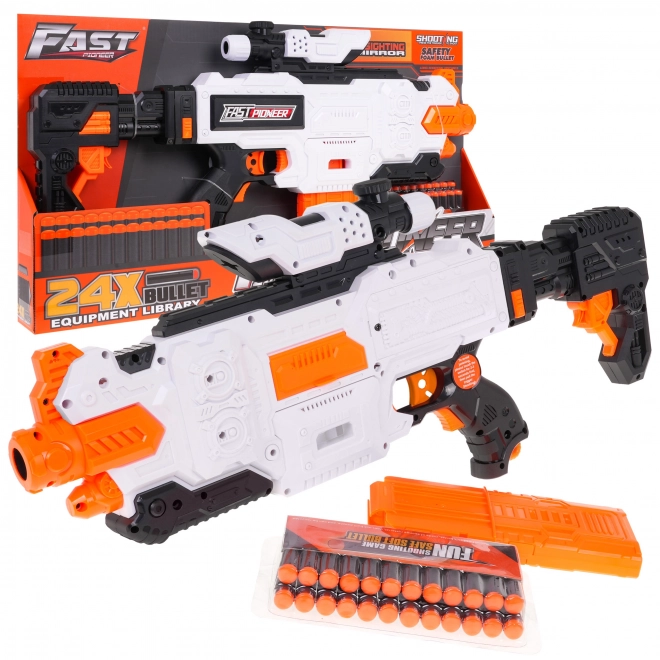 Pistolet na piankowe naboje Fast Pioneer