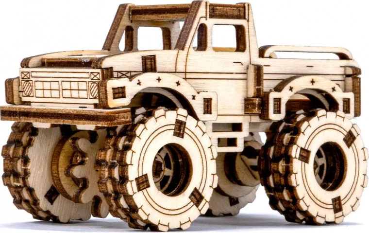 Realistyczne detale monster trucka