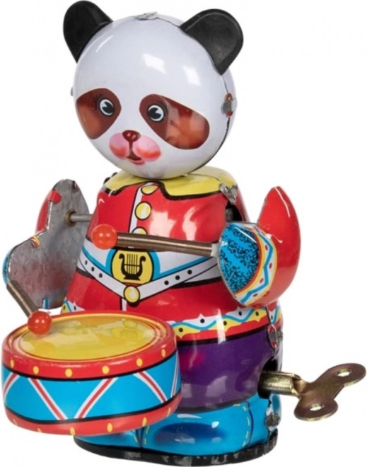 Metalowa nakręcana panda Goki