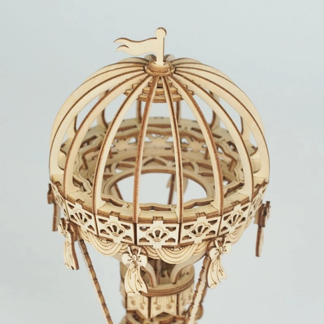 Balon na gorące powietrze - 3D drewniana układanka