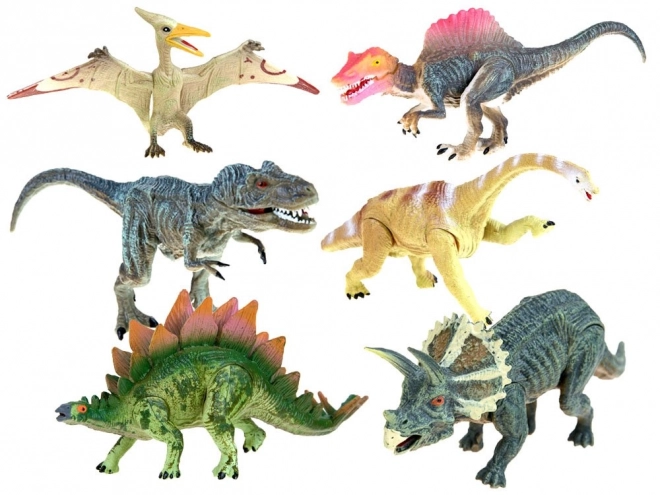 Zestaw zabawek dinozaurów