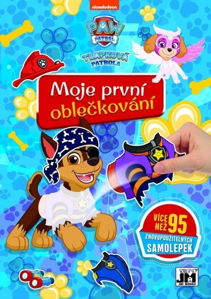 Moje pierwsze ubieranie Psi Patrol 17x24cm