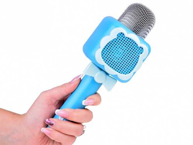 Bezprzewodowy mikrofon dla dzieci zabawa karaoke – Różowy