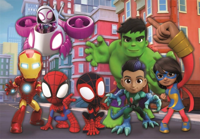CLEMENTONI Puzzle Spidey i jego niesamowici przyjaciele MAXI 24 kawałki