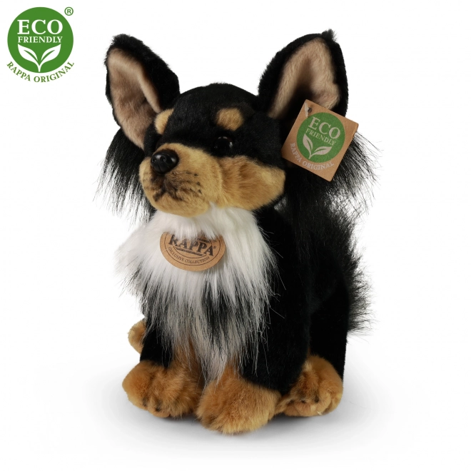 Maskotka siedząca chihuahua z pluszu 24 cm ECO-FRIENDLY
