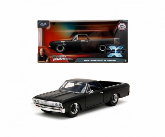 Szybcy i wściekli 1967 Chevrolet El Camino 1:24