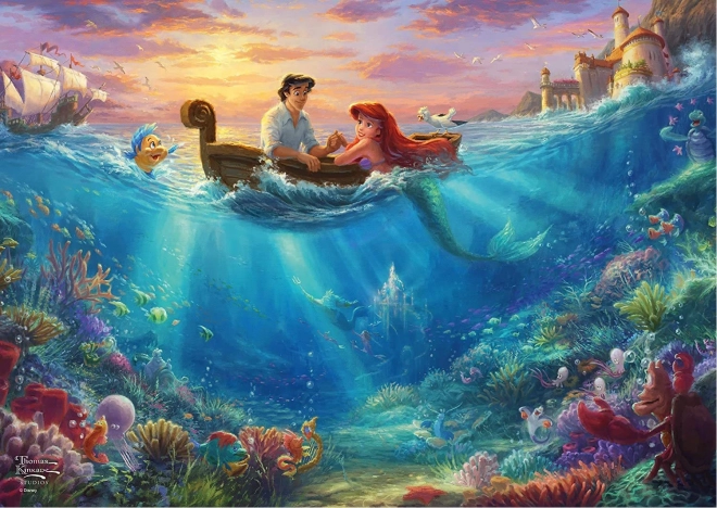 Puzzle Ariel w puszce z 500 elementami
