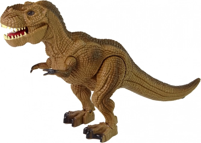 Dinozaur zdalnie sterowany Tyrannosaurus Rex Brown