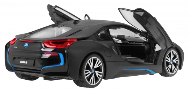 BMW i8 czarne RASTAR 1:14 auto na zdalne sterowanie + 2,4 GHz zdalne sterowanie