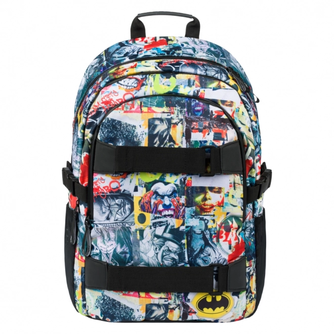 BAAGL Szkolny plecak Skate Batman Komiks