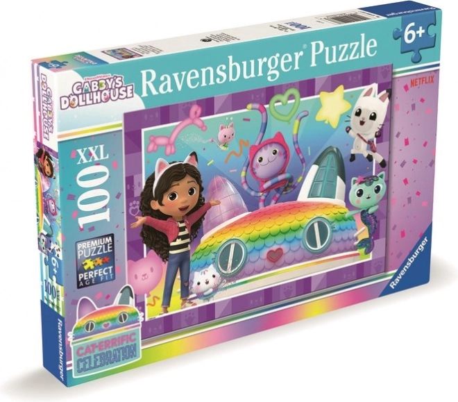 Puzzle Gábina magiczny domek XXL 100 elementów