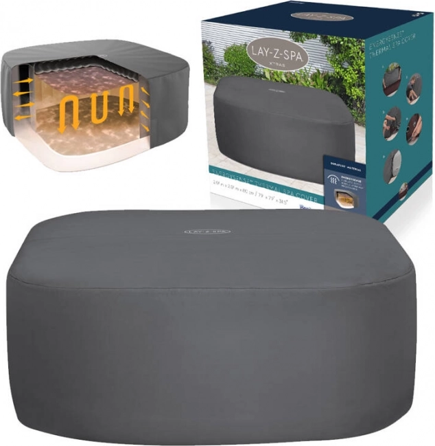 Termiczna pokrywa do kwadratowych jacuzzi Bestway Lay-Z-Spa EnergySense