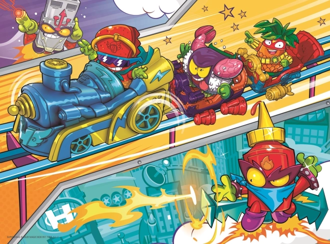 Puzzle 30 elementów Super Zings Nowość