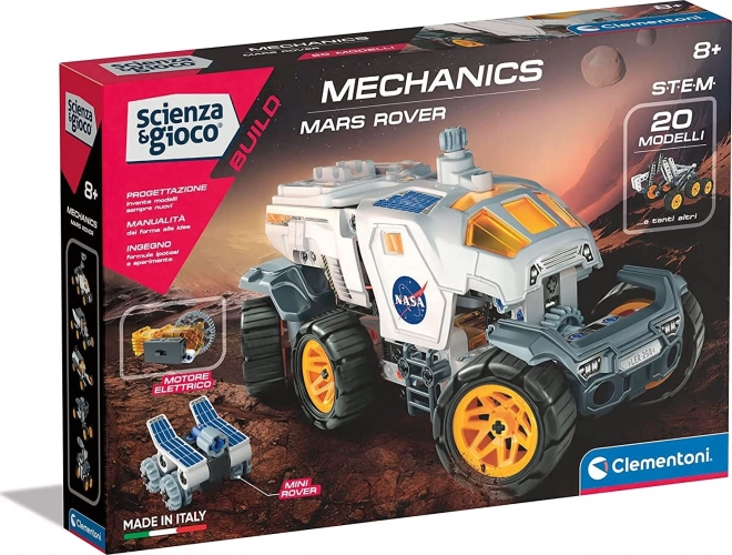 CLEMENTONI Science&Play Mechaniczne laboratorium NASA Pojazd Mars