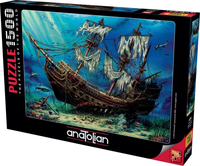 Puzzle zatopiony statek 1500 części