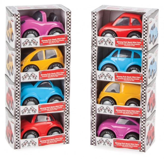 Auto plastikowe dla najmłodszych z napędem wstecznym