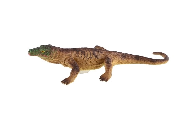 Zwierzątko jaszczurka z przyssawką guma 22cm