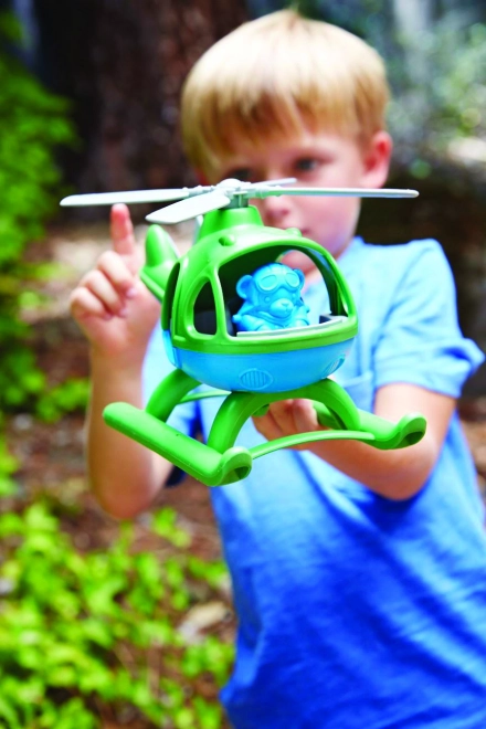 Zielony Helikopter Green Toys