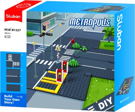 Sluban Metropolis podstawowy zestaw drogowy