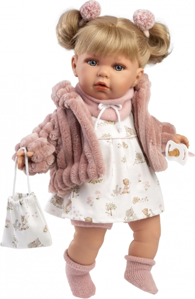 Llorens Julia realistyczna lalka z dźwiękami 42 cm