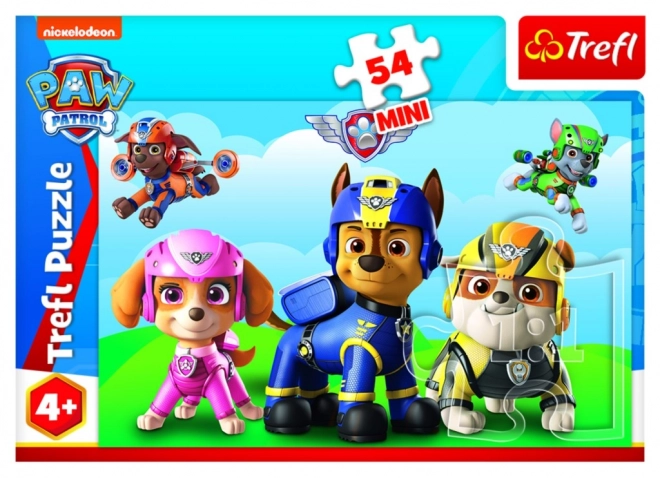 Minipuzzle Psi Patrol 54 elementy