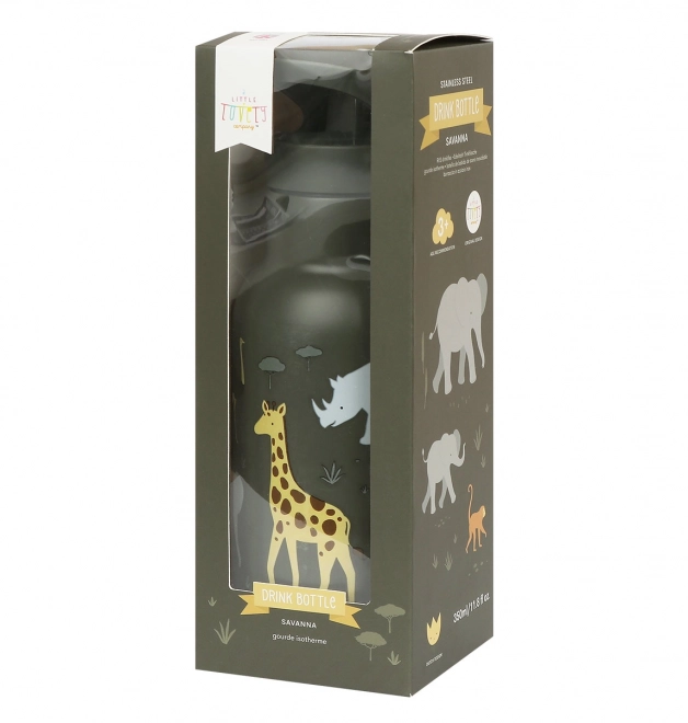 A Little Lovely Company Butelka ze stali nierdzewnej 500 ml
