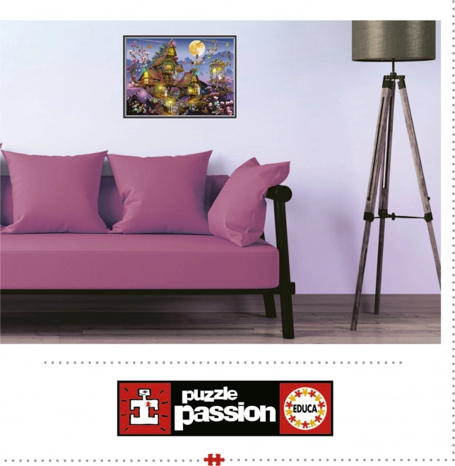 EDUCA Puzzle Domek wróżek 500 elementów
