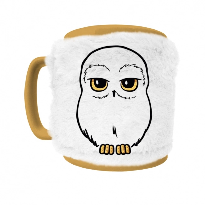 Kubek Harry Potter z futerałem pluszowym Hedwiga