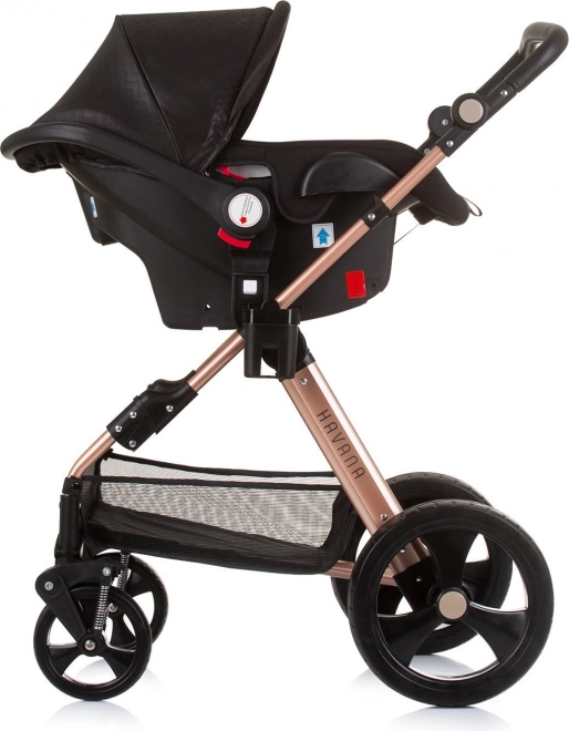 Dziecięce siedzisko samochodowe Havana i-Size 40-85 cm, Srebrny Szary