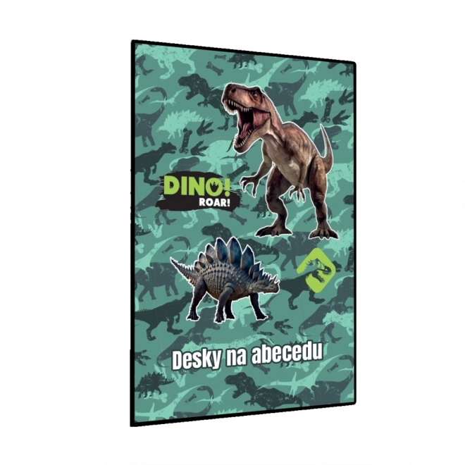 Edukacyjne plansze ABC Dino