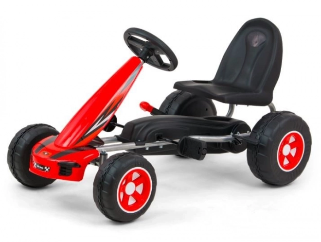 Czerwona Viper pedałowa gokart