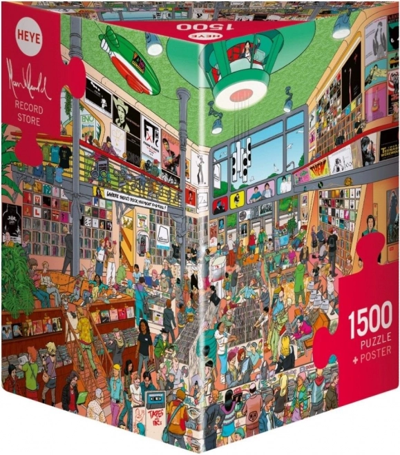 Puzzle Sklep Muzyczny od Marca Herolda