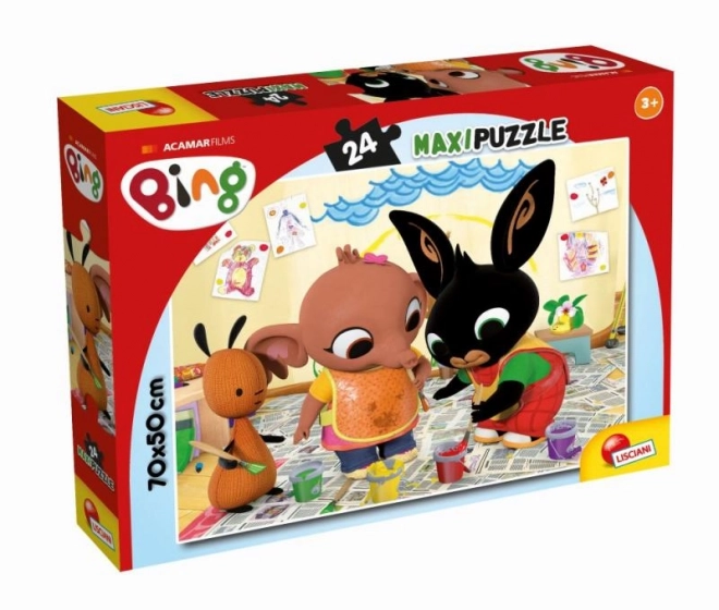 Puzzle Supermax z Bingiem 24 elementy
