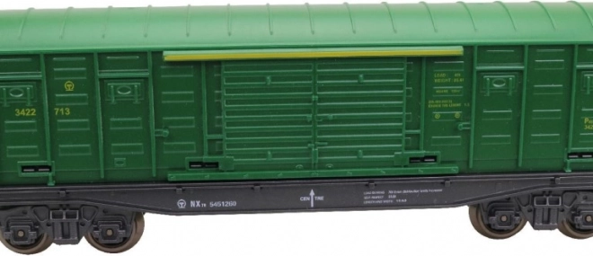 Wagon kryty zielony 25 cm