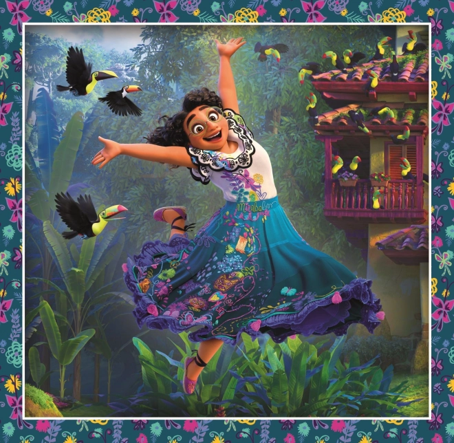 TREFL Puzzle Encanto: Postacie 3w1 (20,36,50 elementów)