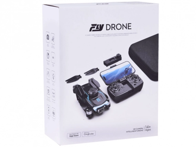 Składany dron z kamerą i zdalnym sterowaniem