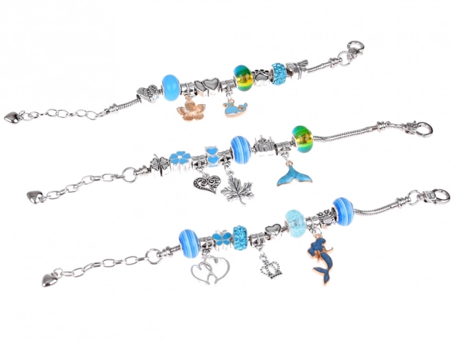 Korale w trumnie zawieszki DIY bransoletka ZA5207
