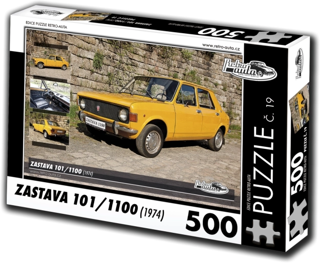 Retro-auta puzzle Zastava 101/1100 (1974) – 500 elementów