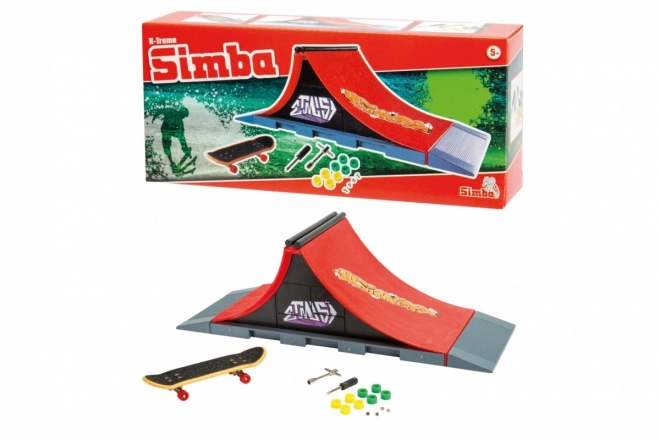 Mini skateboardowy zestaw WOT z rampą Ultimate