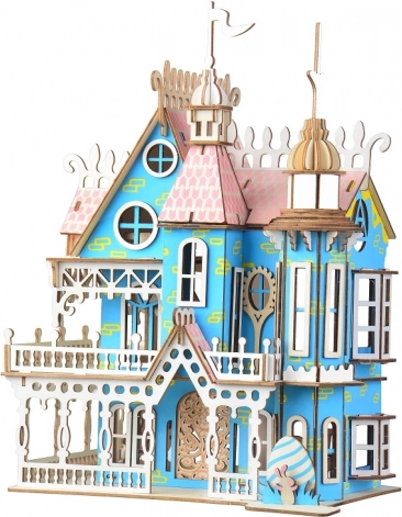 Woodcraft drewniane puzzle 3D bajkowa willa