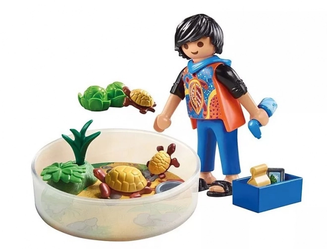 Playmobil terrarium z żółwiami