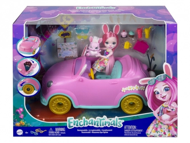 Enchantimals Króliczy wóz Bree z akcesoriami